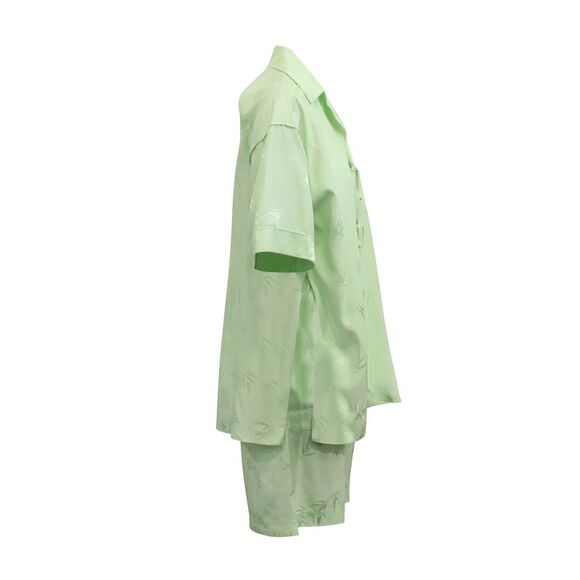 Alexander Wang Jacquard Pajama Top and Shorts in Mint Viscose